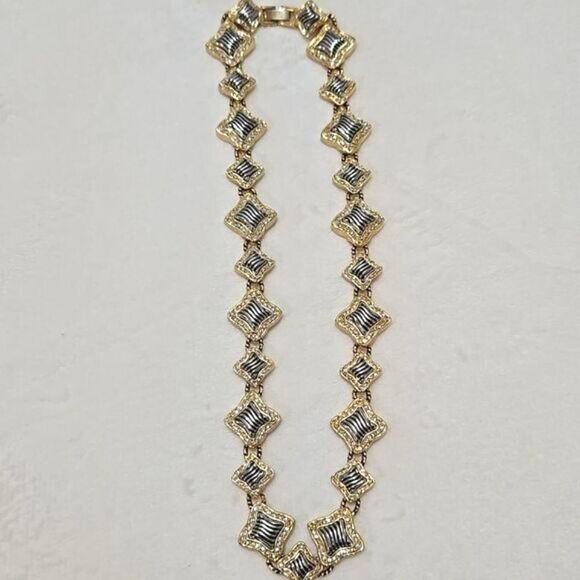 Gold and Silver Necklace - Picture 3 of 3